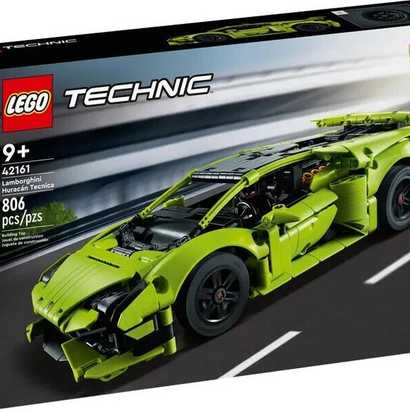 Lego Other - Lego Technic: Lamborghini Huracán Tecnica | 806 pcs, Model: 42161 New In Box